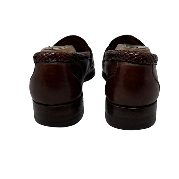 Allen Edmonds Maxwell leather tassel men’s loafers size 9 B - Picture 3 of 11